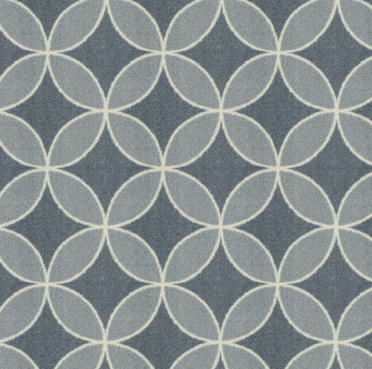 Eclipse home theater carpet in Cloudy — pattern detail, 13'6 inch broadloom