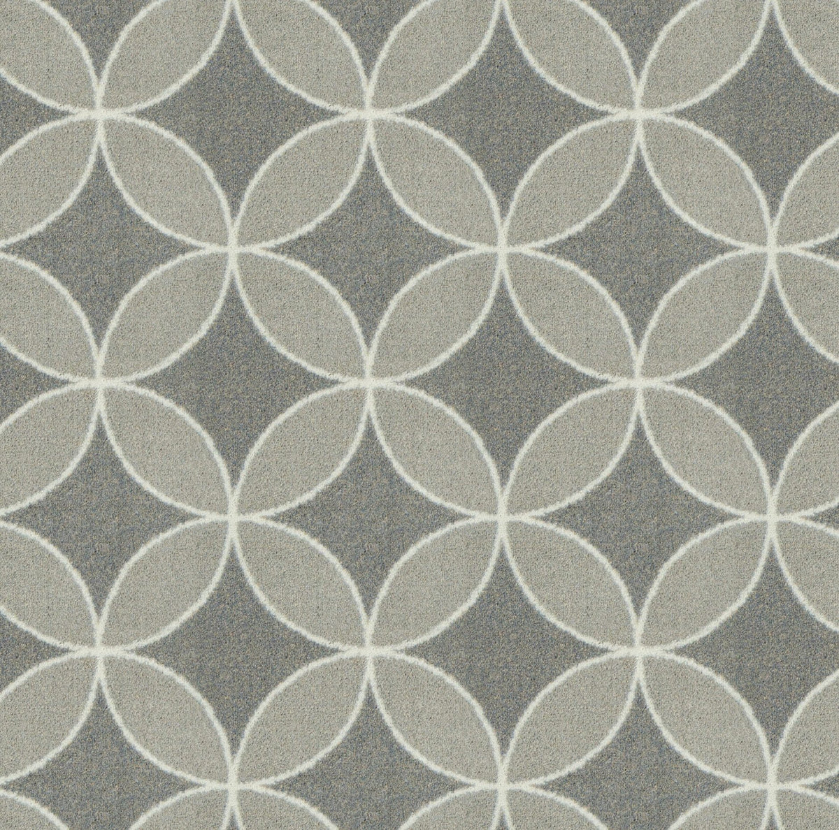 Eclipse home theater carpet in Morning Fog — pattern detail, 13'6 inch broadloom