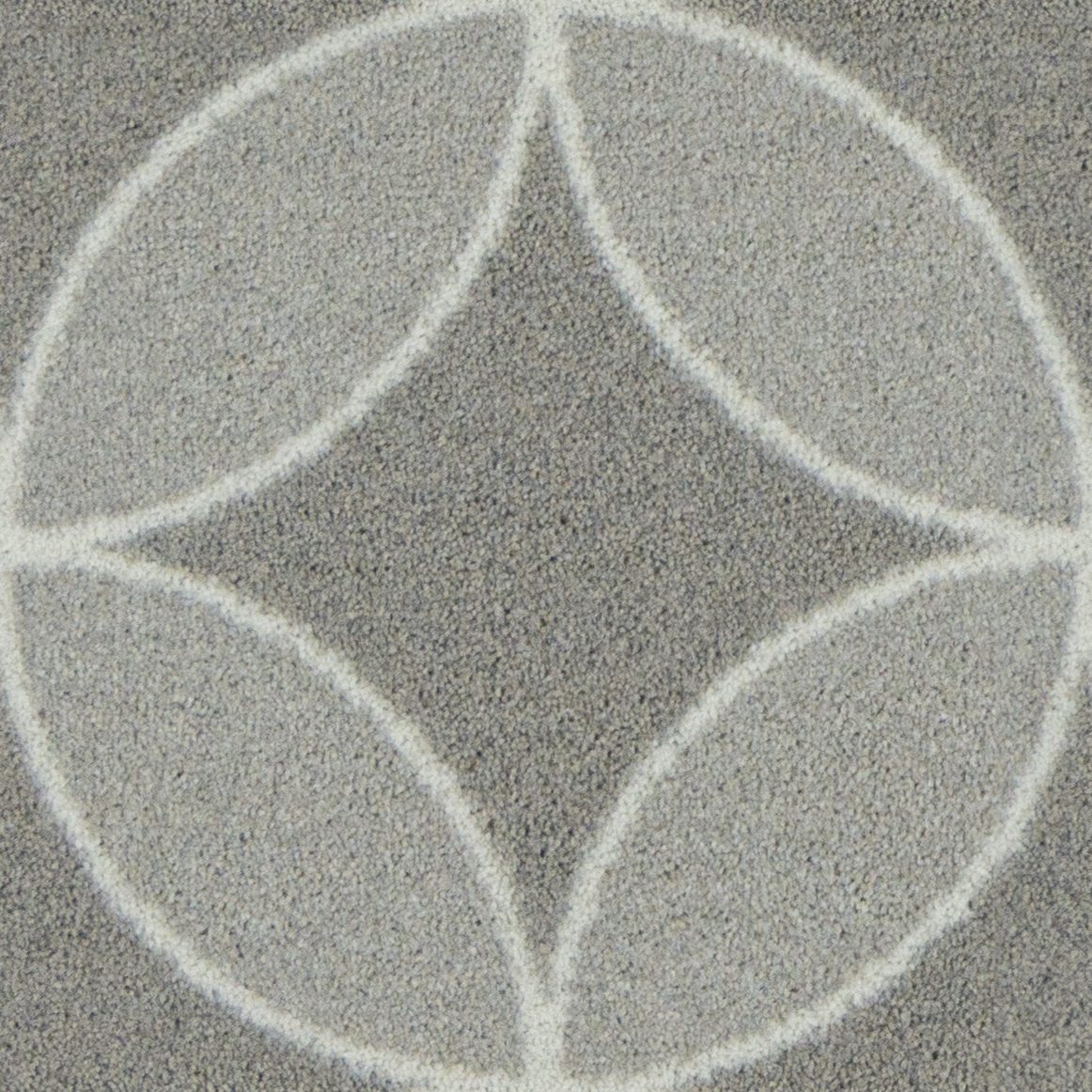 Eclipse carpet in Dove — full 13.5 inch pattern repeat