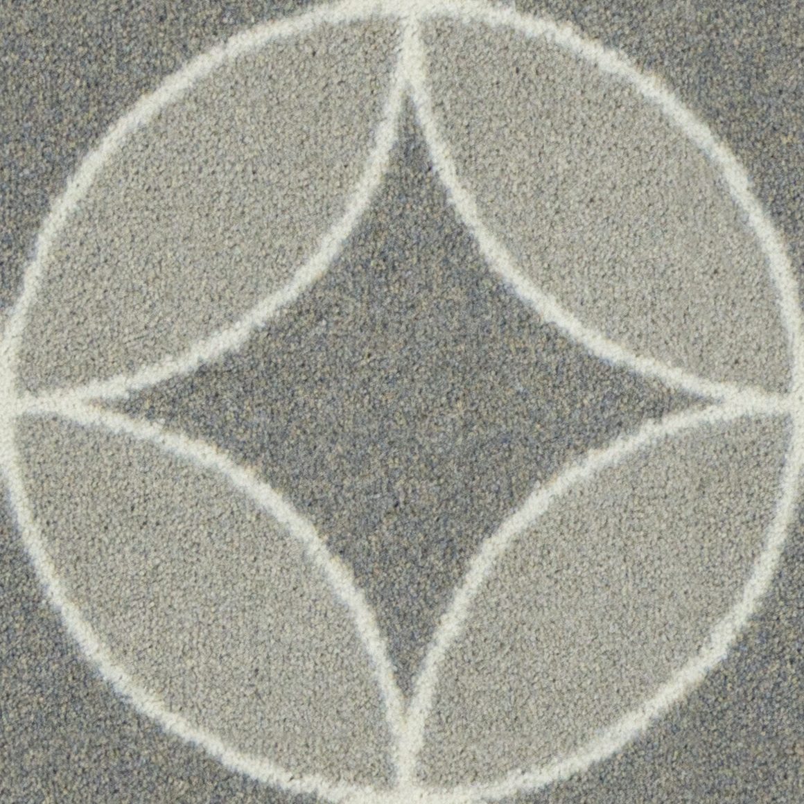 Eclipse carpet in Morning Fog — full 13.5 inch pattern repeat
