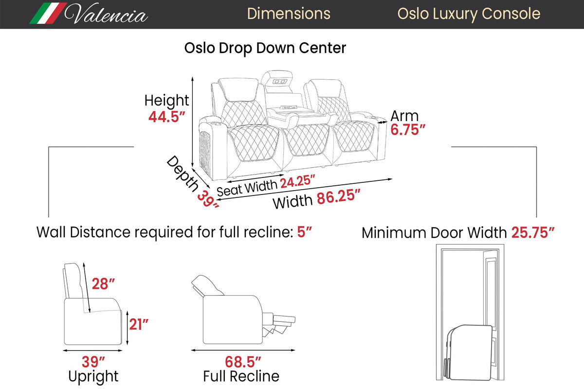 Oslo Luxury Console